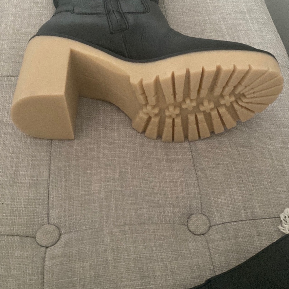 Women's Black Leather Boots